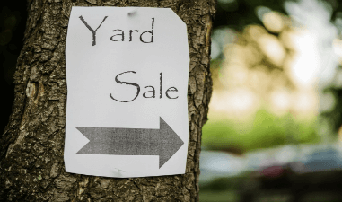 Set Up a Yard Sale