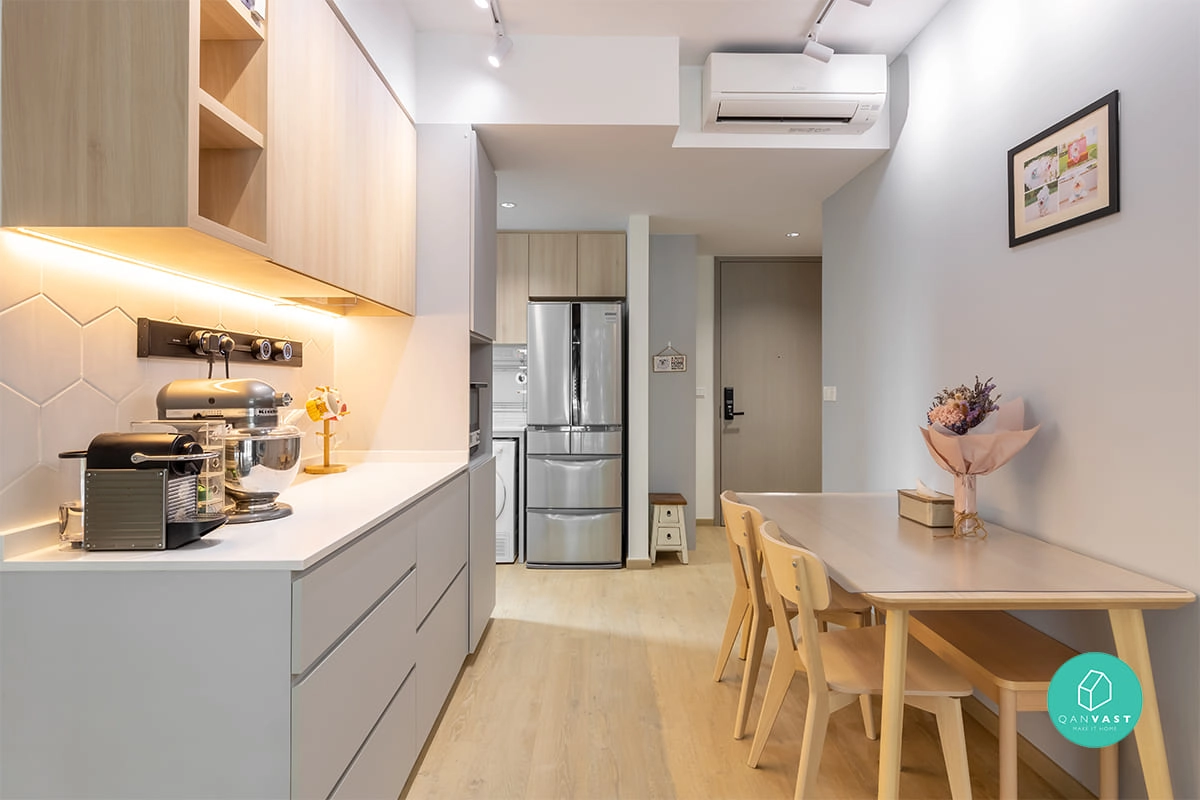 the garden residences dining area