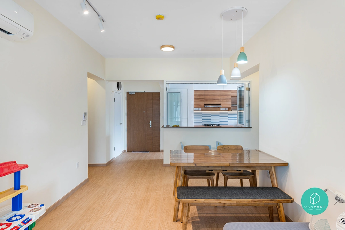 Modern Scandinavian dining area 101A Bidadari Park Drive