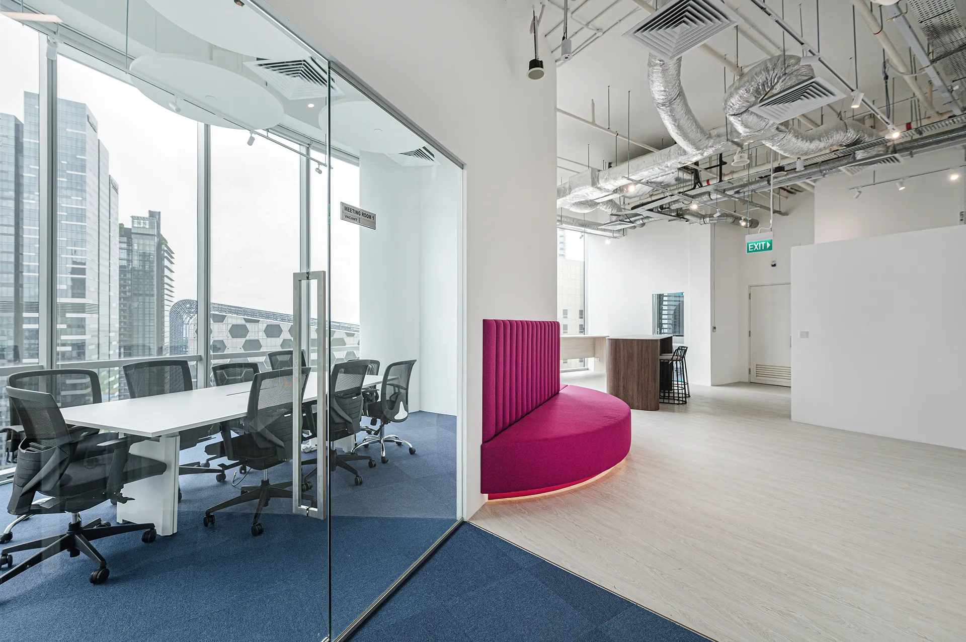 oxley tower 138 robinson road meeting room interior design